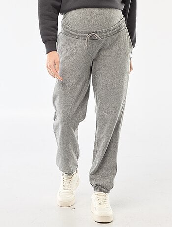 Pantalón de chándal de maternidad en felpa
