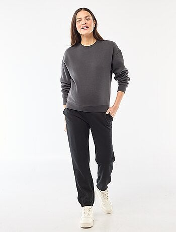 Pantalón de chándal de maternidad en felpa