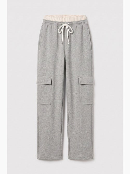 Pantalón de chándal de mezcla de algodón tommy - Kiabi