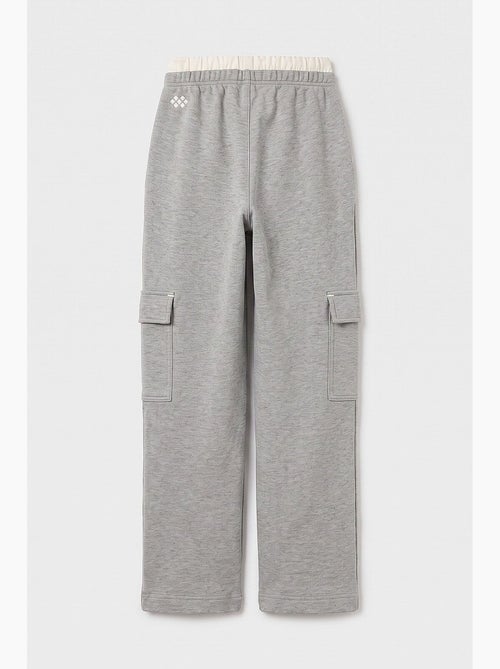 Pantalón de chándal de mezcla de algodón tommy - Kiabi