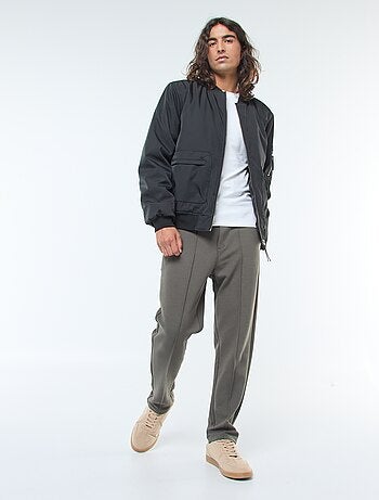 Pantalón de chándal de punto de piqué liso
