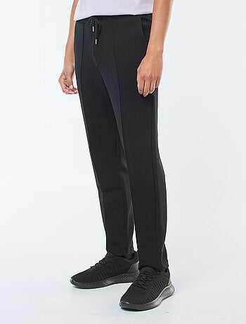 Pantalón de chándal de punto de piqué liso