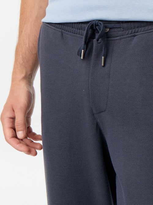 Pantalón de chándal de punto piqué - Kiabi