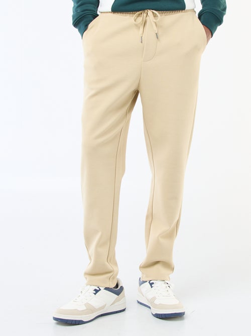 Pantalón de chándal de punto piqué - Kiabi