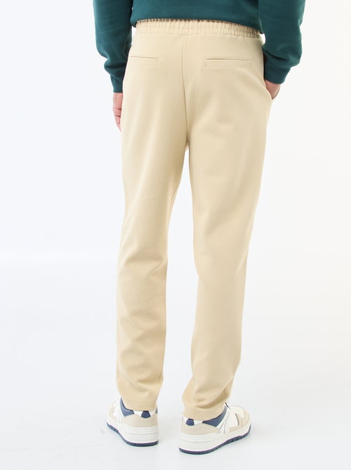 Pantalón de chándal de punto piqué - Kiabi