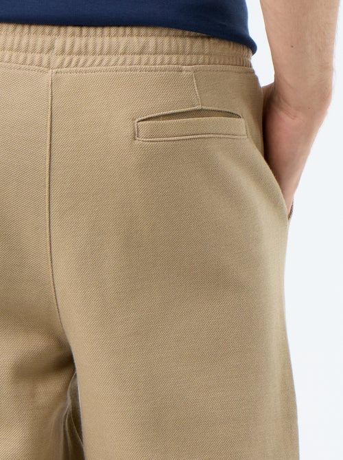 Pantalón de chándal de punto piqué - Kiabi