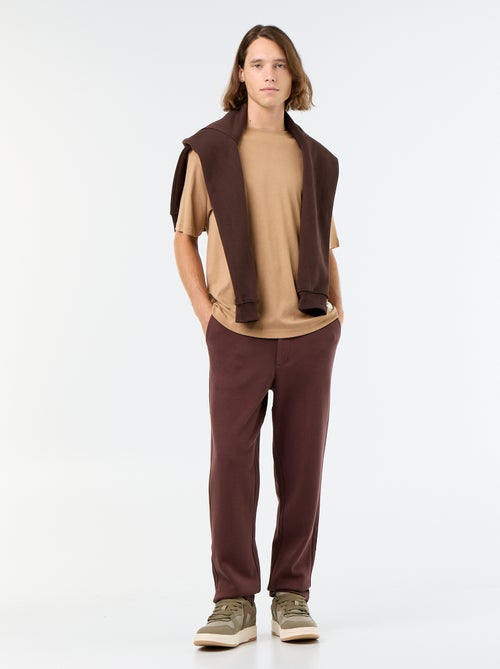 Pantalón de chándal de punto piqué - Kiabi Pantalón de chándal de punto piqué - Kiabi