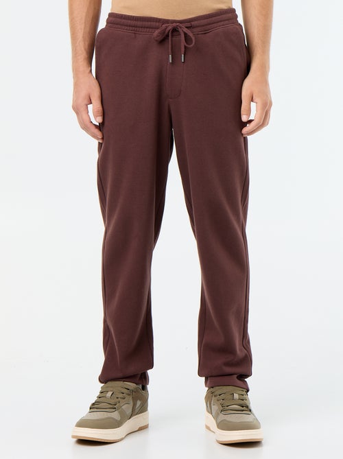 Pantalón de chándal de punto piqué - Kiabi Pantalón de chándal de punto piqué - Kiabi