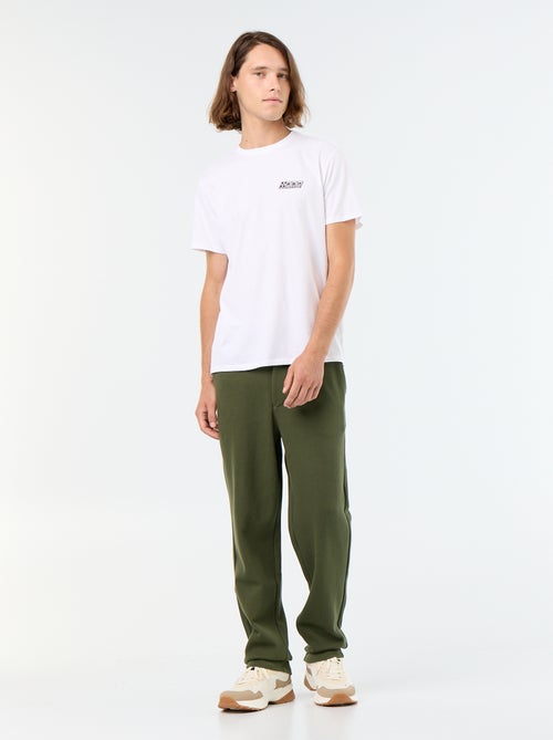 Pantalón de chándal de punto piqué - Kiabi