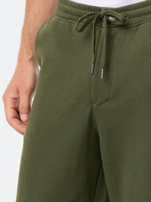 Pantalón de chándal de punto piqué - Kiabi