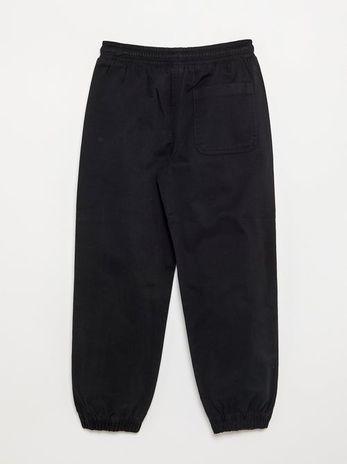 Pantalón de chándal de sarga - Kiabi Pantalón de chándal de sarga - Kiabi