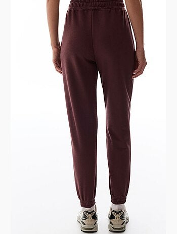 Pantalón de chándal de tiro alto con bajos elásticos penti