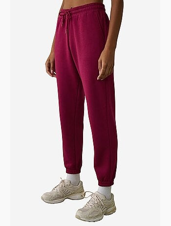 Pantalón de chándal de tiro alto con detalle de lazo, afelpado penti