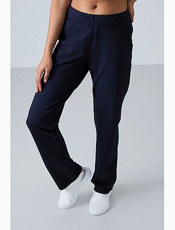 Pantalón de chándal de tiro alto y pernera recta tommy