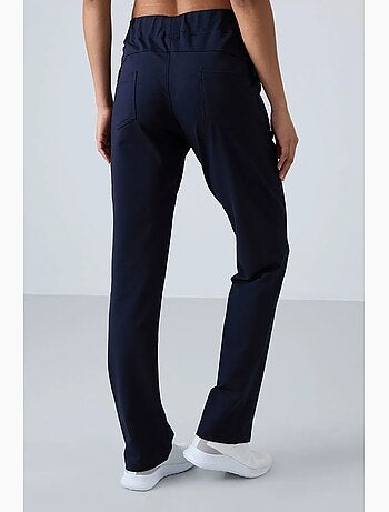 Pantalón de chándal de tiro alto y pernera recta tommy