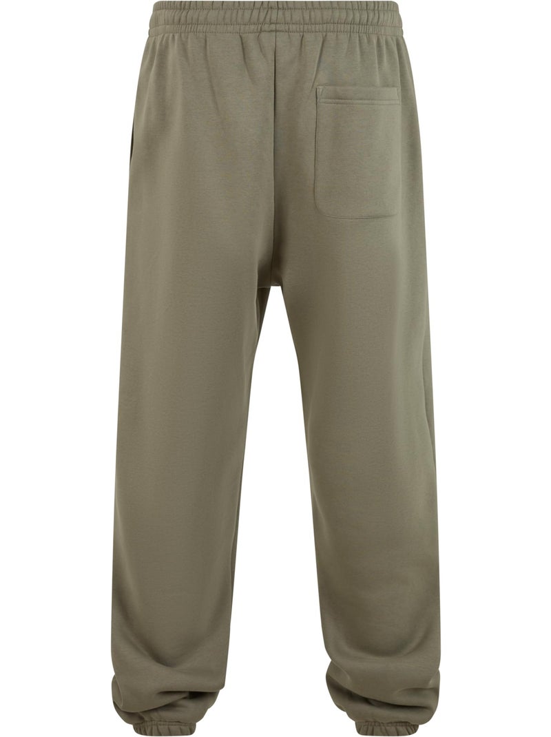 Pantalón de chándal diseño suave para hombre - build your brand Verde oliva - Kiabi