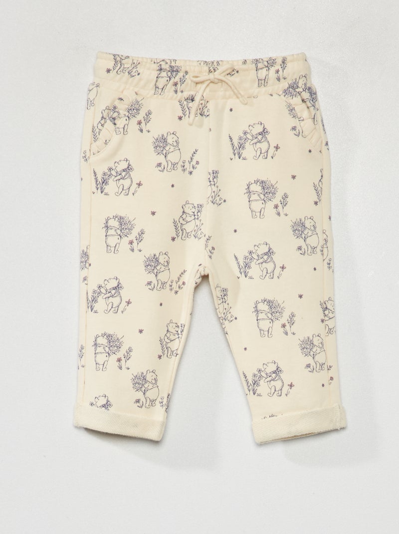 Pantalón de chándal 'Disney' BLANCO - Kiabi