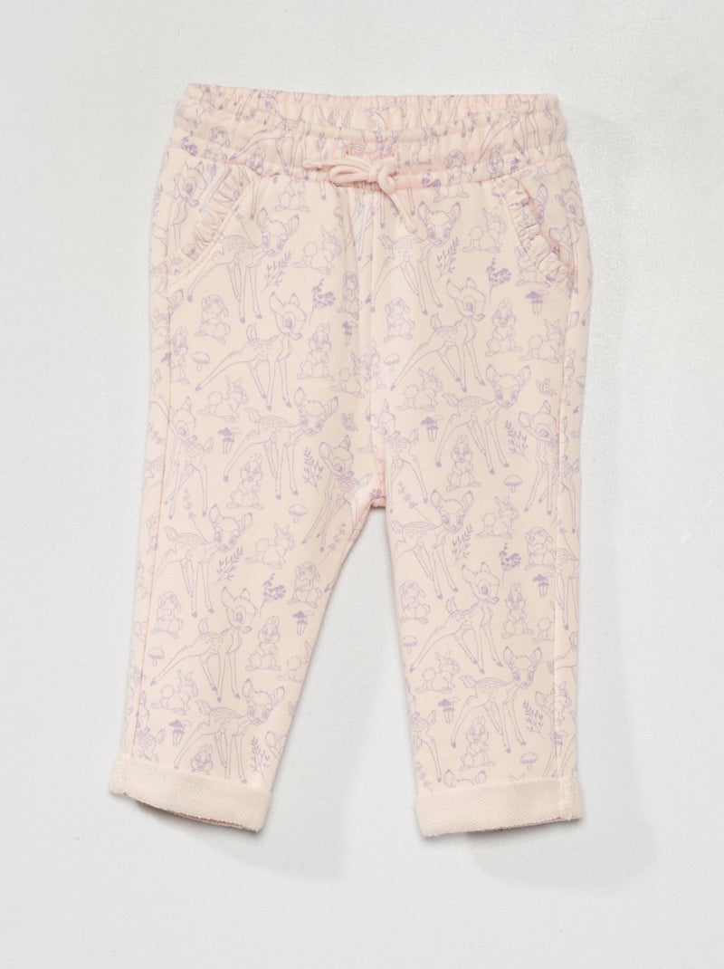 Pantalón de chándal 'Disney' ROSA - Kiabi