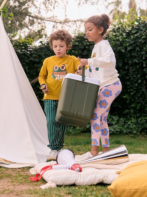 Pantalón de chándal estampado - Grafik Edition - Kiabi