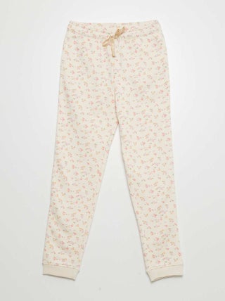 Pantalón de chándal estampado