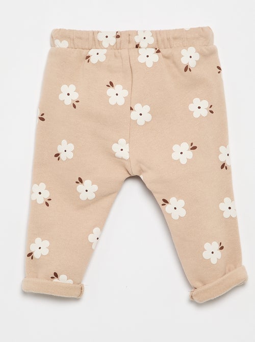 Pantalón de chándal estampado - Kiabi