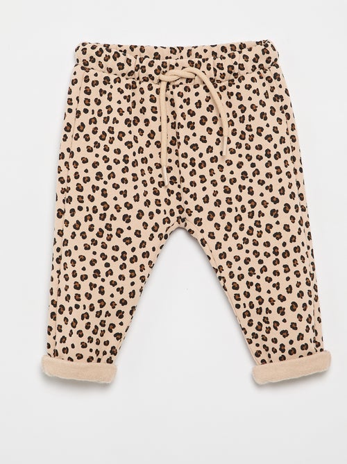 Pantalón de chándal estampado - Kiabi Pantalón de chándal estampado - Kiabi