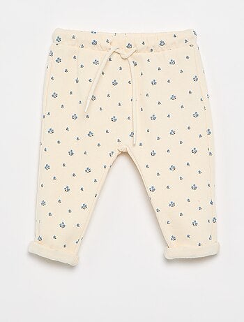 Pantalón de chándal estampado