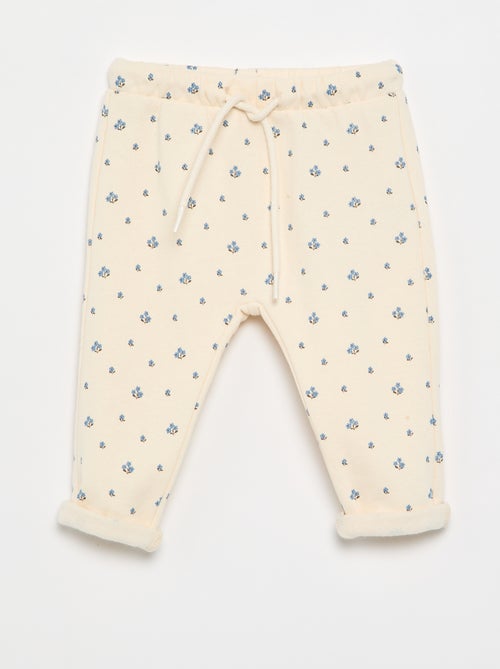 Pantalón de chándal estampado - Kiabi