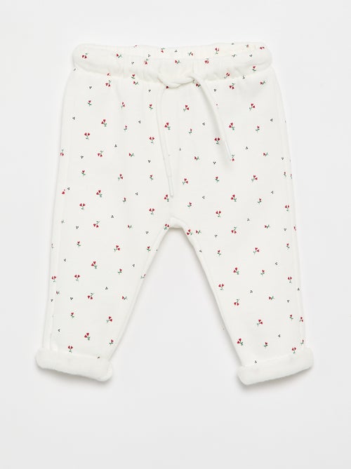 Pantalón de chándal estampado - Kiabi