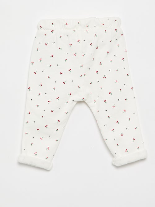 Pantalón de chándal estampado - Kiabi