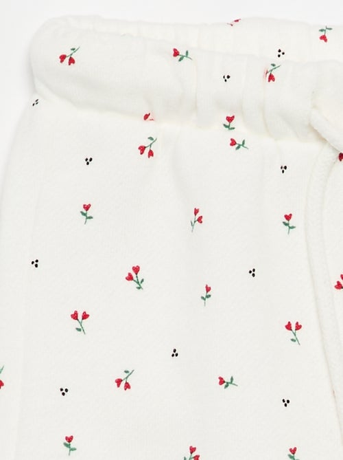 Pantalón de chándal estampado - Kiabi