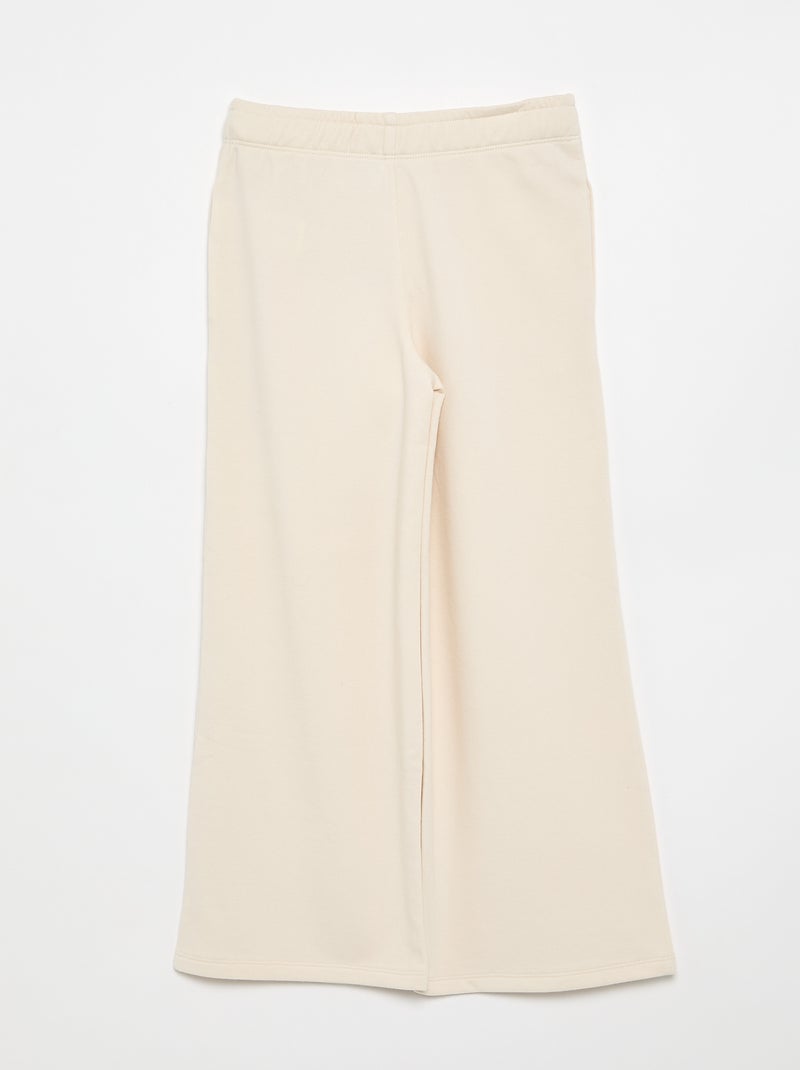 Pantalón de chándal estampado de leopardo Beige - Kiabi