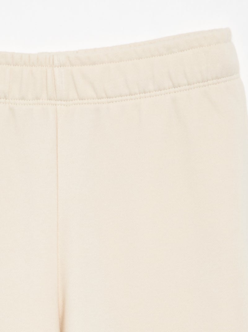 Pantalón de chándal estampado de leopardo Beige - Kiabi