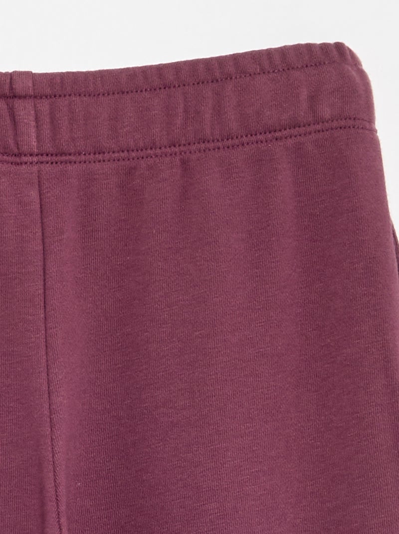 Pantalón de chándal estampado de leopardo Rojo - Kiabi
