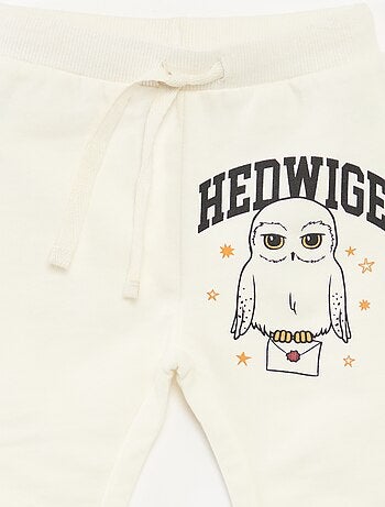 Pantalón de chándal estampado 'Harrypotter' en polar de algodón