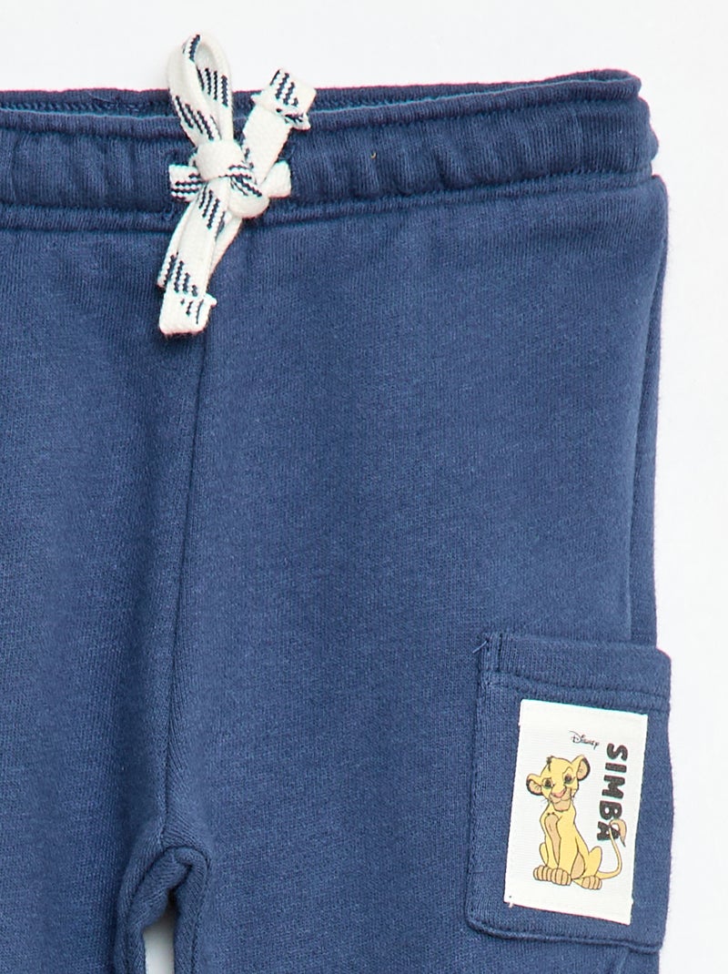Pantalón de chándal estampado 'Simba' 'Disney' Azul - Kiabi