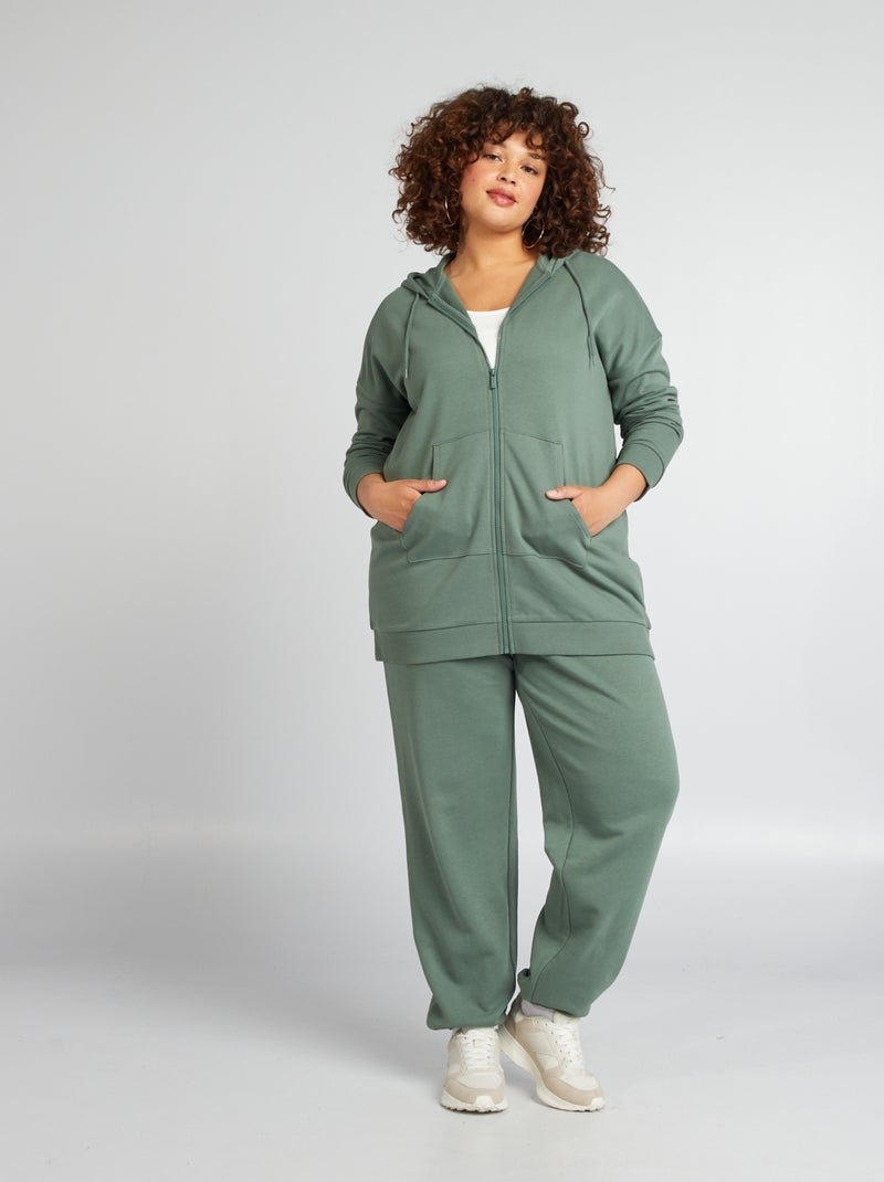 Pantalón de chándal fino VERDE - Kiabi