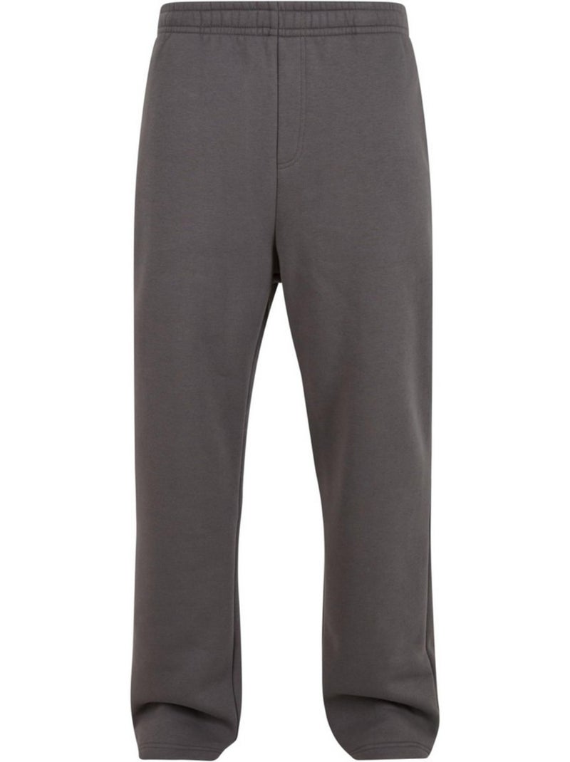 Pantalón de chándal fluffy para hombre - build your brand Gris gris antracita - Kiabi
