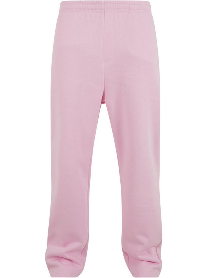 Pantalón de chándal fluffy para hombre - build your brand Rosa claro - Kiabi