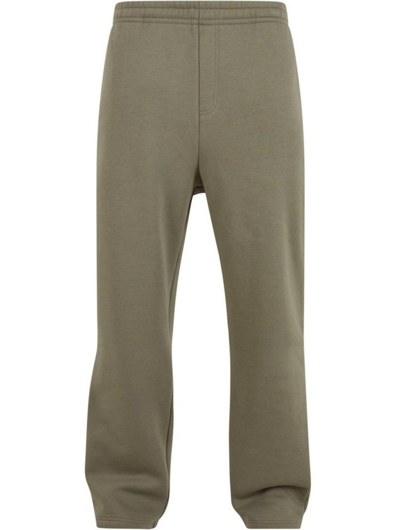 Pantalón de chándal fluffy para hombre - build your brand Verde oliva - Kiabi