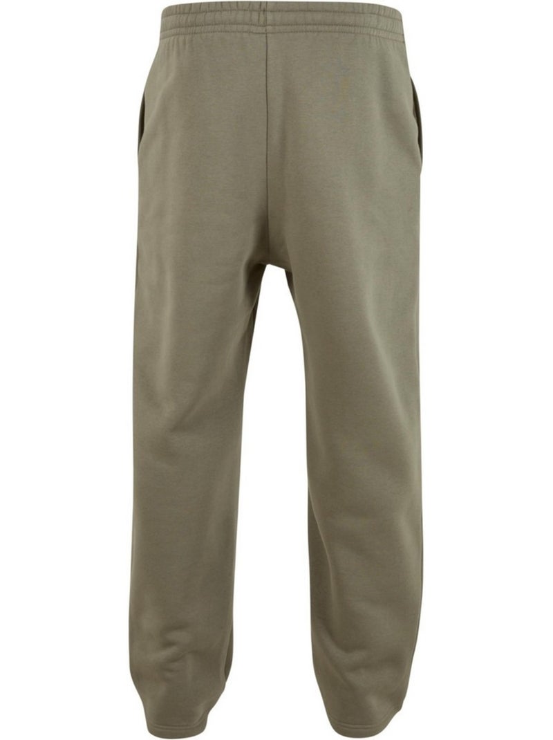 Pantalón de chándal fluffy para hombre - build your brand Verde oliva - Kiabi