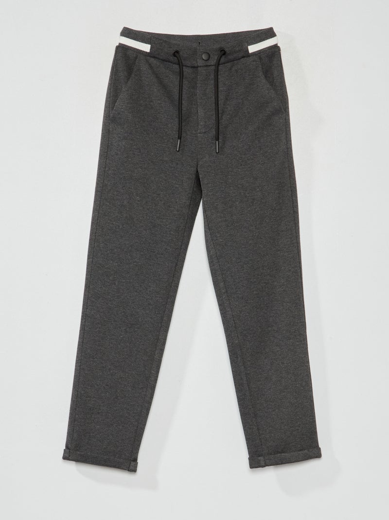 Pantalón de chándal GRIS - Kiabi
