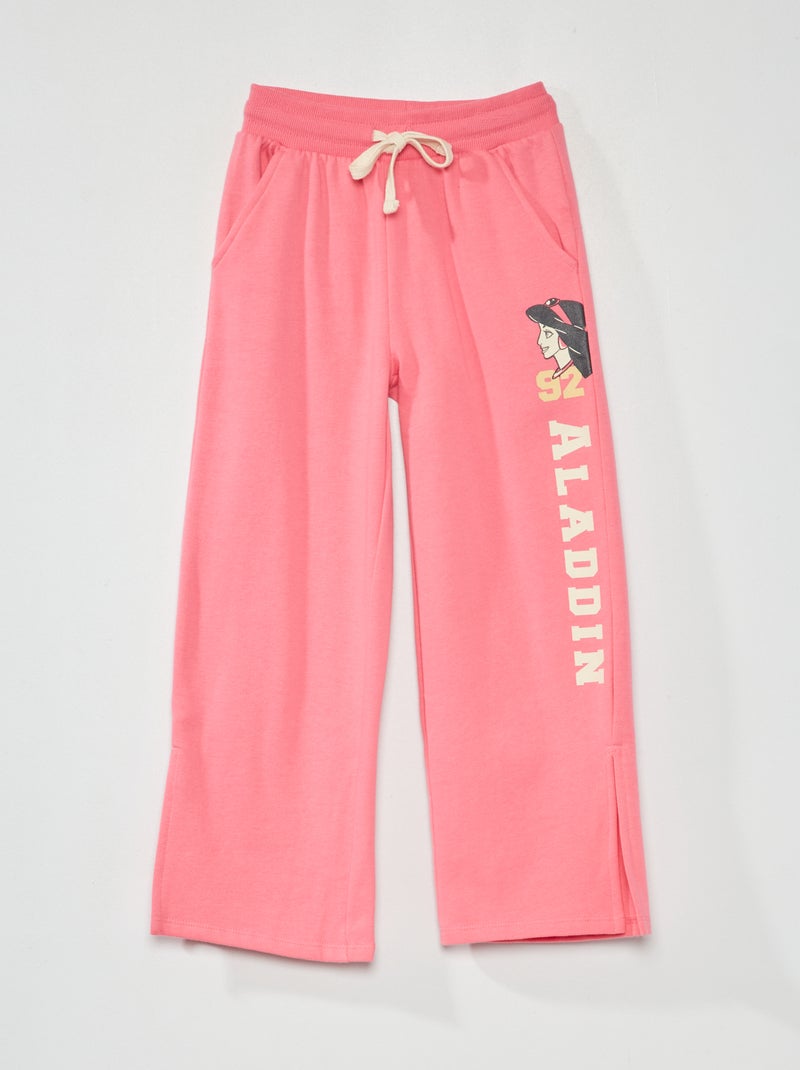Pantalón de chándal 'Jasmín' 'Aladdín' 'Disney' ROSA - Kiabi