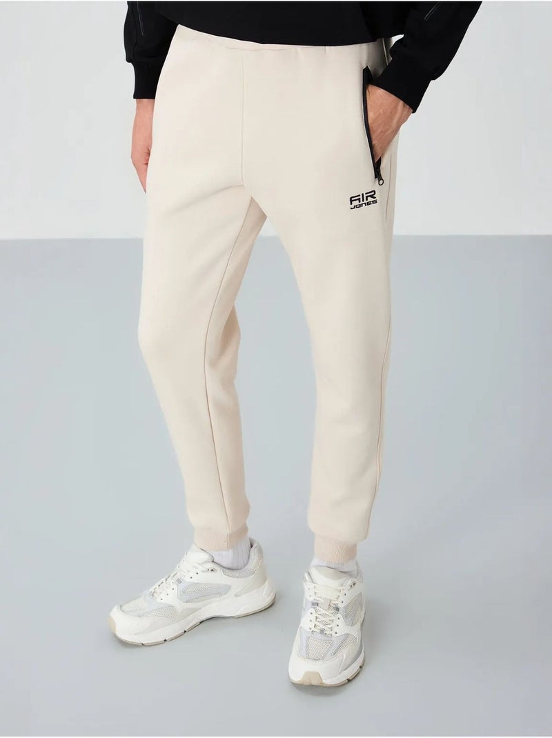 Pantalón de chándal jogger de hombre tommy Beige natural - Kiabi
