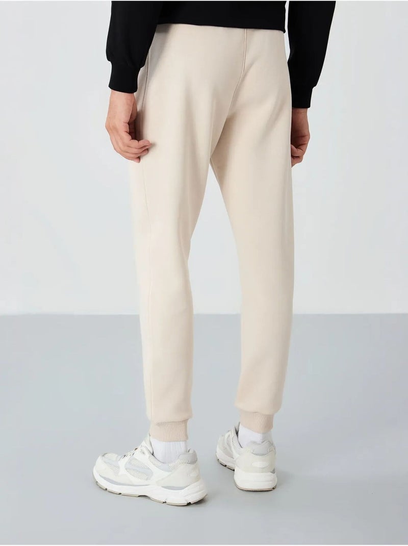 Pantalón de chándal jogger de hombre tommy Beige natural - Kiabi