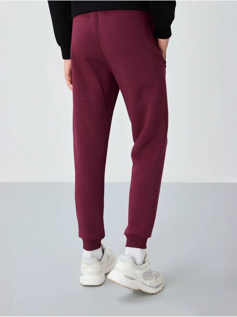 Pantalón de chándal jogger de hombre tommy Rojo burdeos - Kiabi