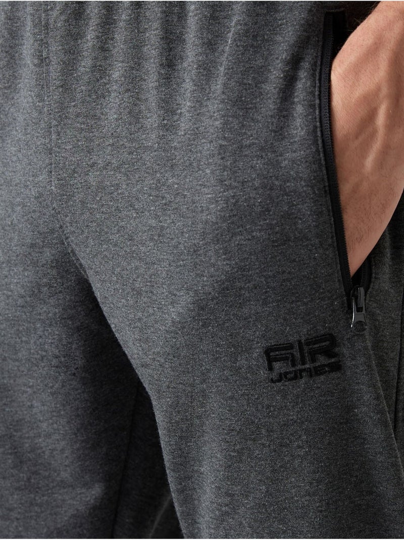 Pantalón de chándal jogger liso para hombre tommy Gris negro - Kiabi