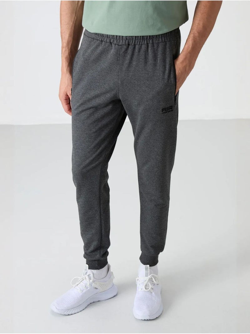 Pantalón de chándal jogger liso para hombre tommy Gris negro - Kiabi