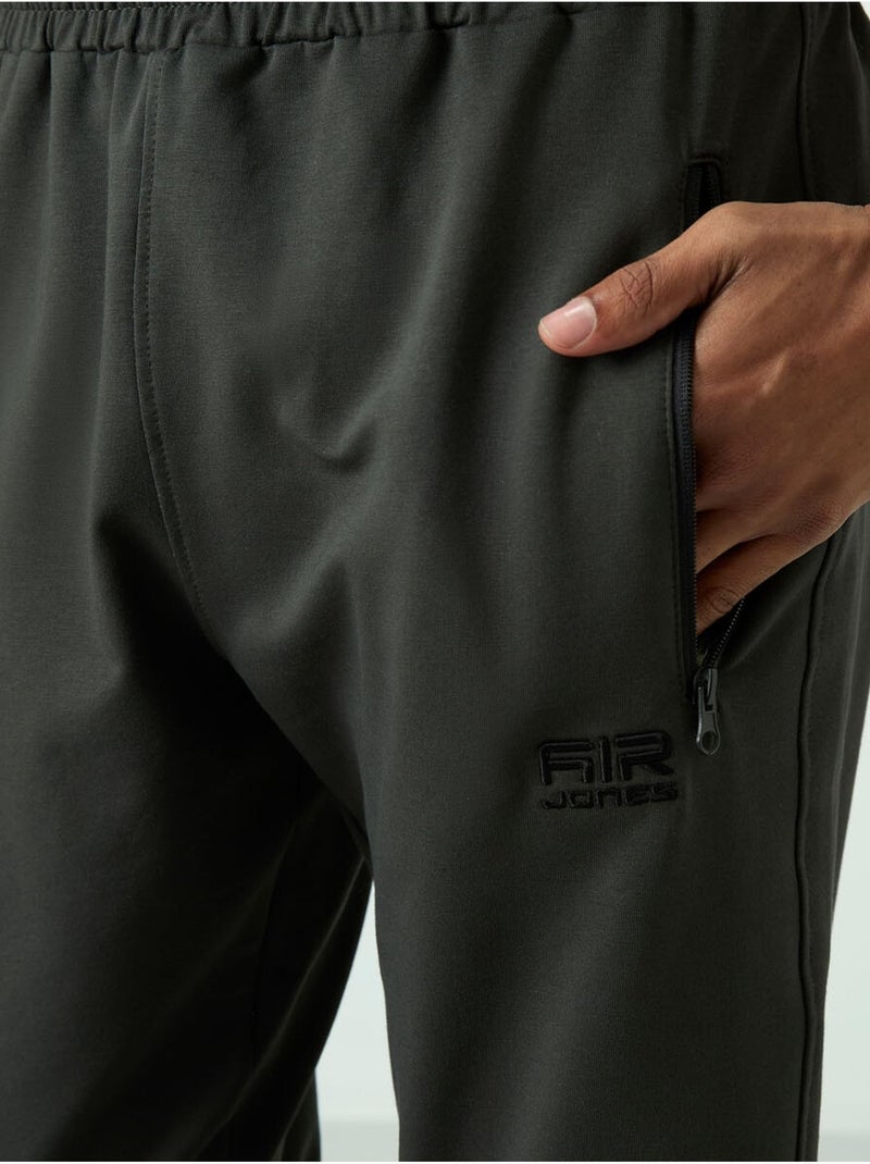 Pantalón de chándal jogger liso para hombre tommy Verde oscuro - Kiabi