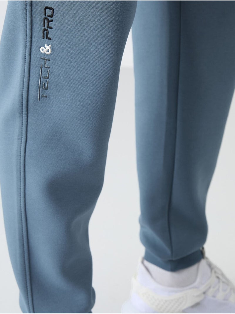 Pantalón de chándal jogger slim de hombre tommy Azul zafiro - Kiabi